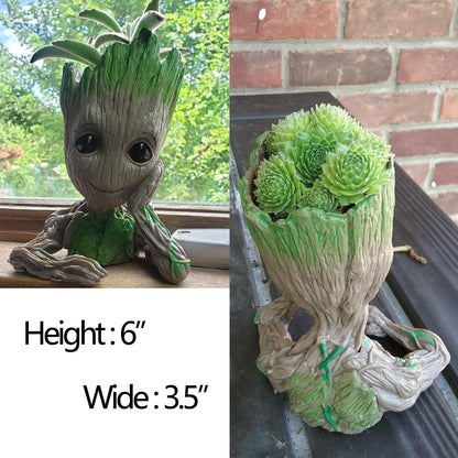 Baby Groot Desk Organizer & Succulent Planter